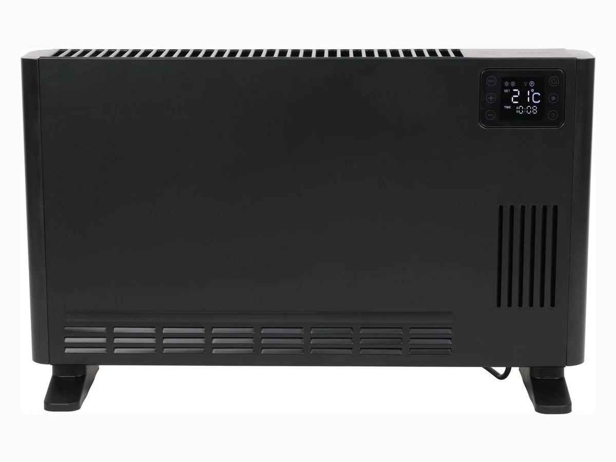 Eurom Safe-T-Convect 2400 Zwart elektrische kachel detail 2