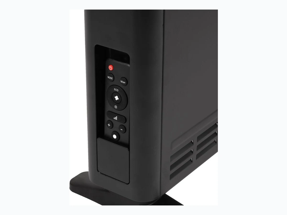 Eurom Safe-T-Convect 2400 Zwart elektrische kachel detail 5