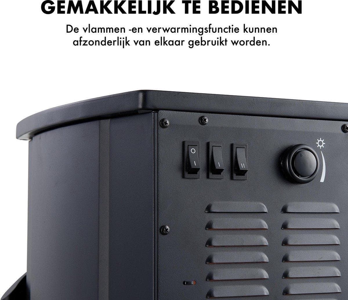 Borg ND 183 Luxe Sfeerhaard - Elektrische Kachel - 2000 watt productafbeelding 2