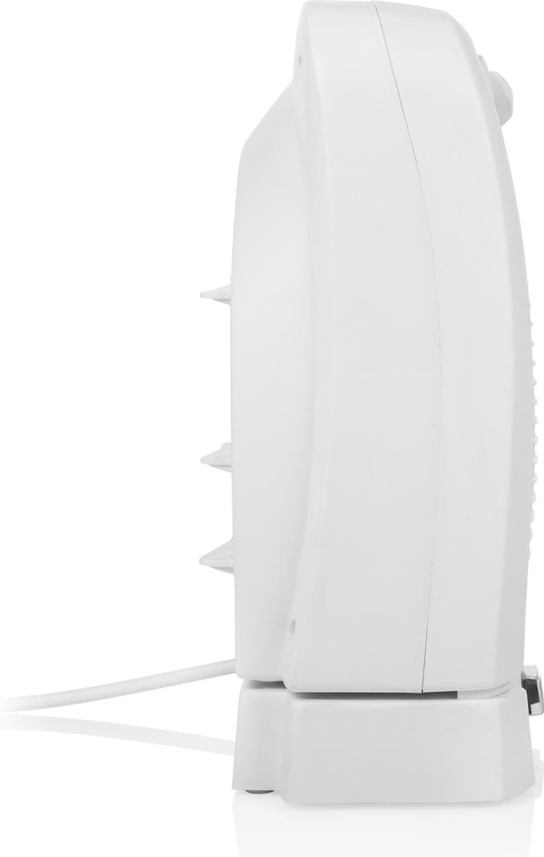 Elektrische kachel Tristar KA-5059 - Ventilatorkachel - 2 warmtestanden en ventilator - Campingkachel - Wit - Oscillerend - Overhittingsbeveiliging - Badkamerverwarming productafbeelding