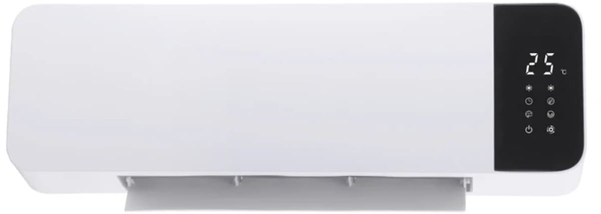 Borg Keramische Verwarming - Badkamerkachel - Kachel - -Wandkachel - 2000 watt - geschikt voor de badkamer - PTC element - met afstandsbediening productafbeelding